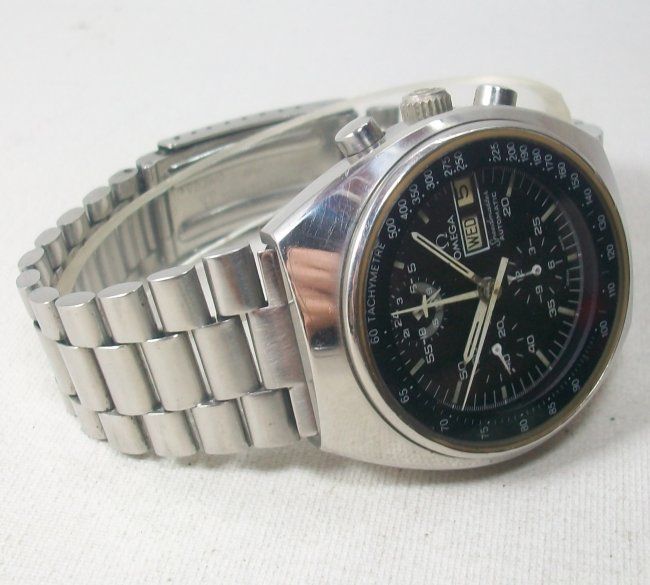 VINTAGE RARE HEUER CARRERA PANDA DIAL VALJOUX 7736 CHRONOGRAPH 