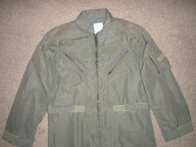 Flight Suit 42R Military Coveralls Overalls Mens Fly #8  