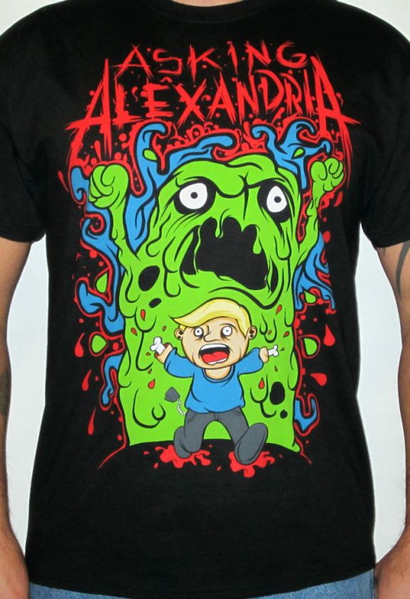 ASKING ALEXANDRIA (run black) T Shirt  