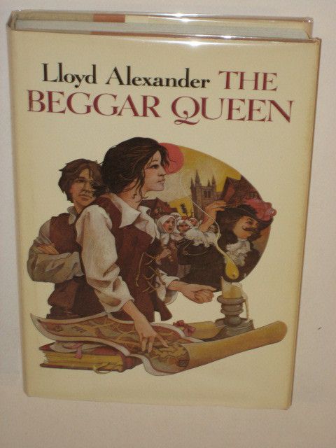 Lloyd Alexander THE BEGGAR QUEEN Dutton c. 1984 HC/DJ  