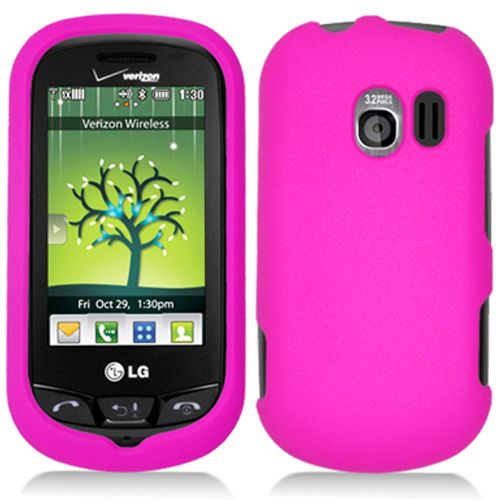   Cover Case for LG Extravert VN271 Verizon w/Screen +Car Charge  