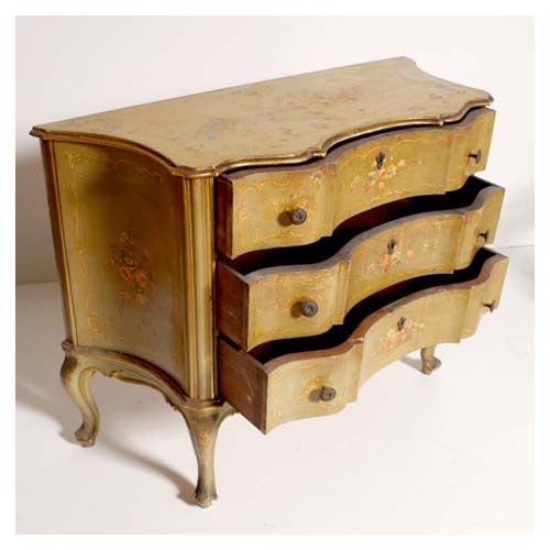 Comò BAROCCO VENEZIANO DECORATO DRESSER BAROQUE MA N16  