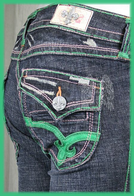 Laguna Beach Jeans Co.ALISO BEACH green LOW bootcut  