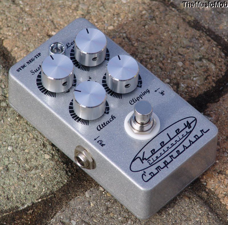 NEW KEELEY ELECTRONICS 4 KNOB COMPRESSOR PEDAL 0$ S&H   