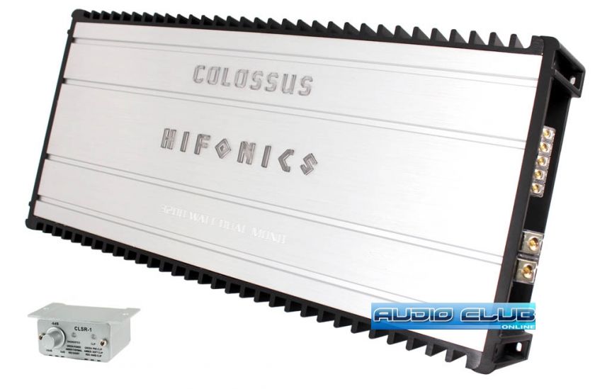 HIFONICS COLOSSUS LTD 3200W CLASS D CAR AUDIO DUAL HYBRID MONOBLOCK 