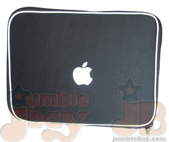 BLACK Memory Foam Case Cover Sleeve for 13 inch 13.3 Macbook or Pro 