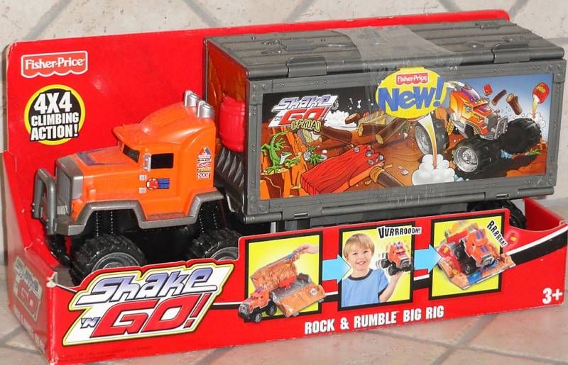 SHAKE N GO ROCK N RUMBLE BIG RIG TRUCK/FISHER PRICE  