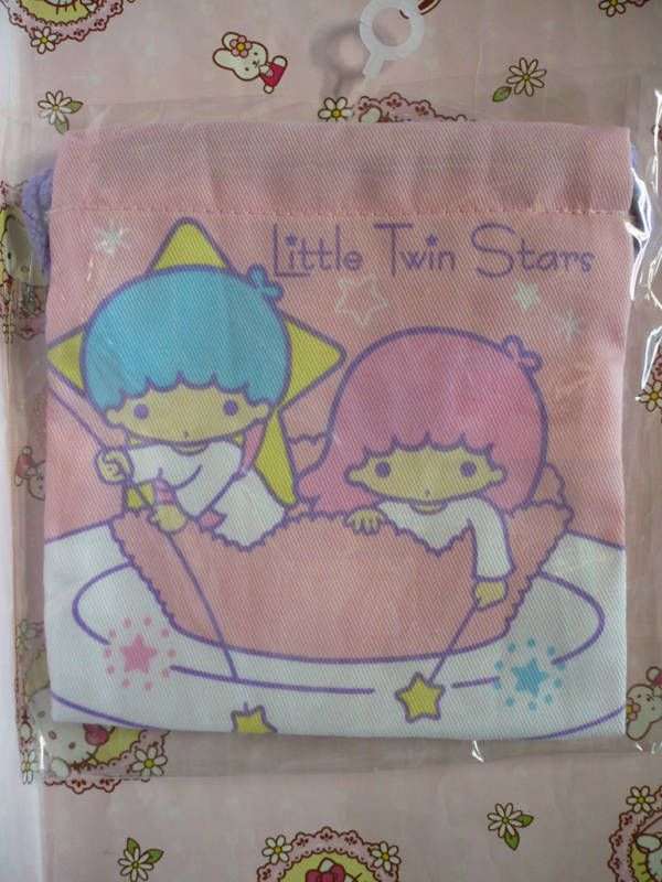 Sanrio Little Twin Stars Accessory Bag Pouch M Size NEW  