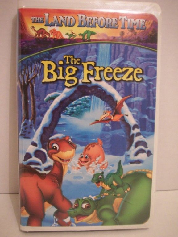 The Land Before Time BIG FREEZE Chidrens VHS Tape 096898798136  