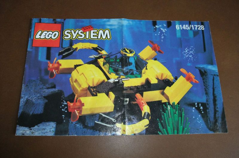 6145 CRYSTAL CRAWLER AQUANAUTS LEGO INSTRUCTIONS  