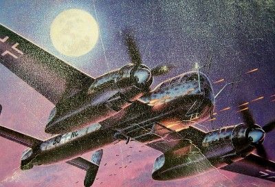 REVELL NAZI ARADO AR 240C 02 PLASTIC MODEL 172 O/B  