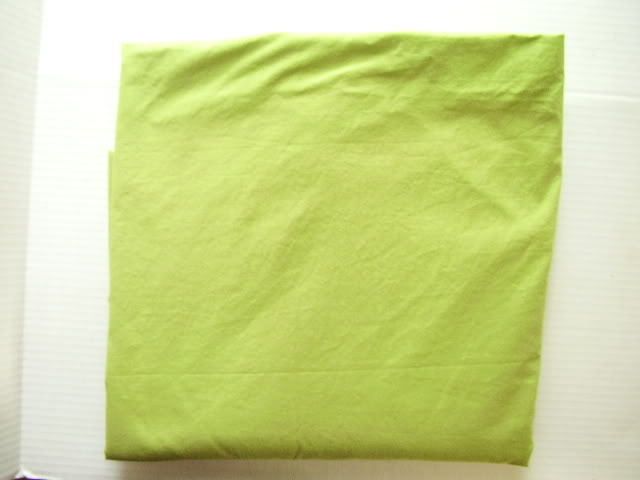 70s Vintage Sewing Material Olive Green 35 x 84 Craft  