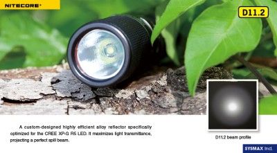 NiteCore D11 V2 R5 Flashlight 145 Lumens  Worldwide Shipping  