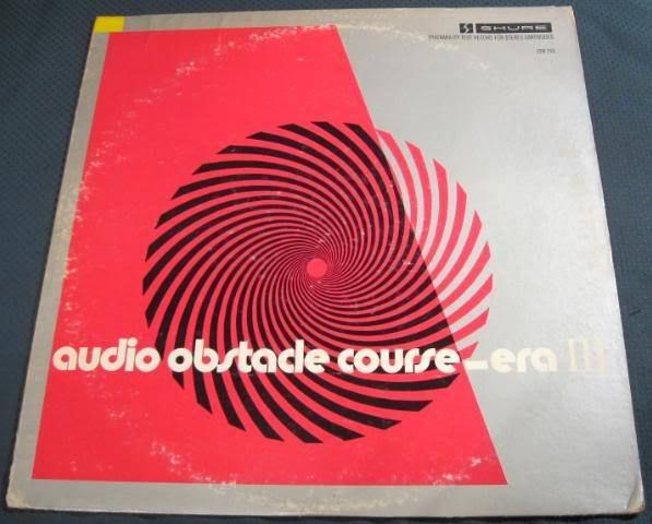 1973 Shure TTR 110 Audio Obstacle Course Era III LP  