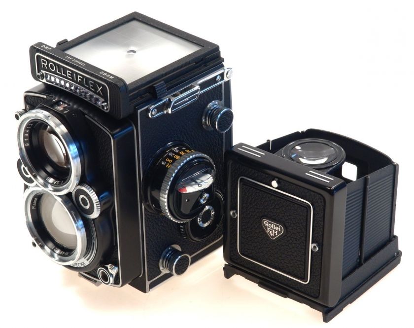 ROLLEIFLEX 2.8F ZEISS PLANAR TLR 2.8/80mm CAMERA LENS f=80mm 12/24 