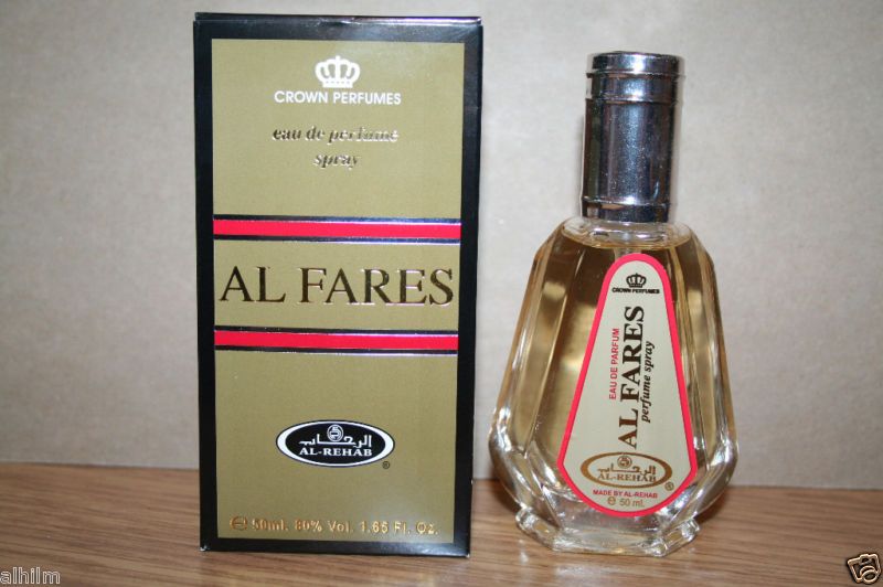 ORIGINAL AlRehab Perfume Al Fares Spray 50 ml EDP attar  