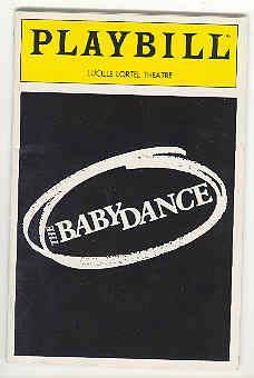 1991 Baby Dance Lucille Lortel Theatre Playbill  