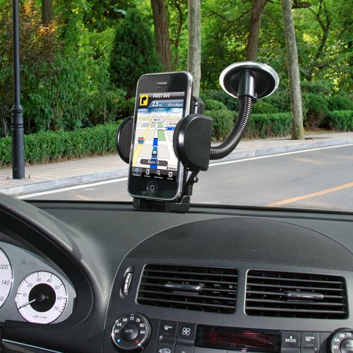 Naztech Universal Window Mount iPhone PDAs Mobile GPS  