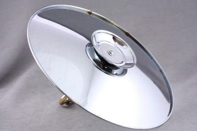 Vintage Gold Chrome Kromex Party Tidbit Sandwich Tray  