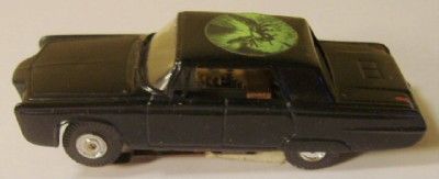 Aurora TJet Green Hornet Black Beauty Slotcar w/Sticker  