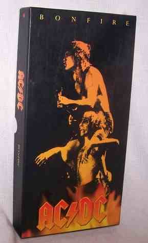 AC DC BONFIRE From Boxed Set POSTER BOOK BOX  