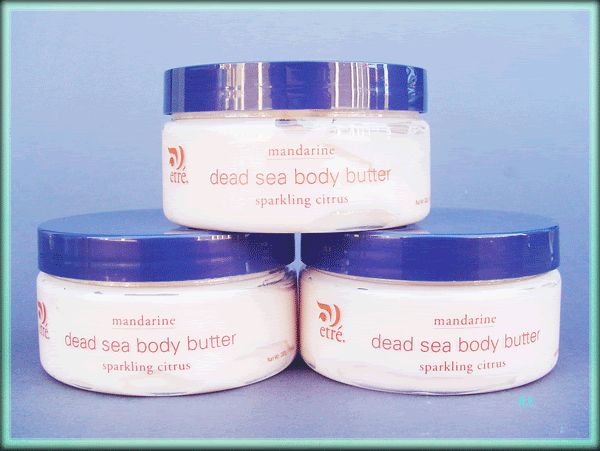 Lot of 3 x Etre Dead Sea Body Butter CITRUS Lotion  