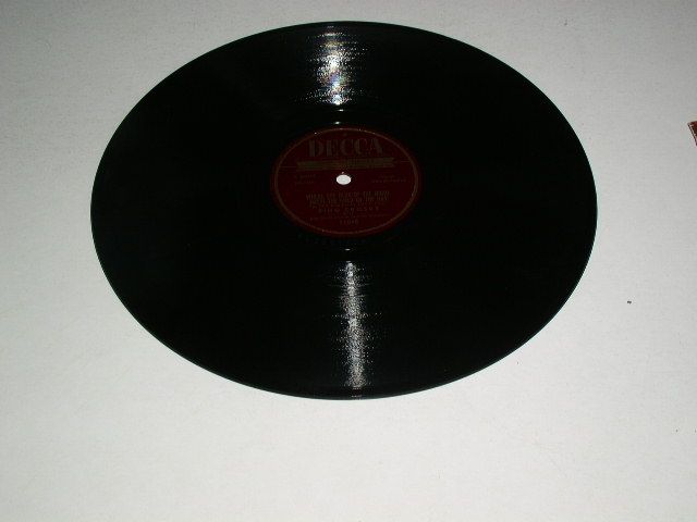 DECCA Curtain Call Series, Bing Crosby, 78 RPM DU 1504  