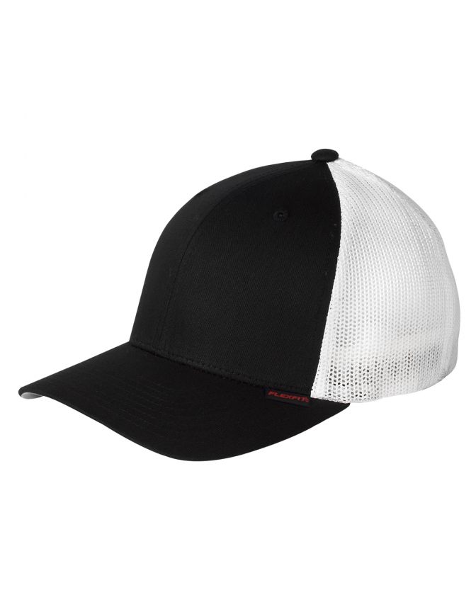 YUPOONG FLEX FIT BASEBALL HAT FLEX MESH YOU PICK COLOR  