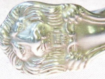 Towle LION Sterling Silver Spoon Ring Sz 9 11 BOLD 1905  