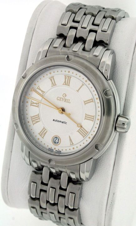 Gevril First Generation, Auto. NEW Stainless 38mm watch  