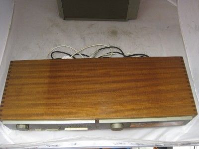 quad 33 pre, fm3 tuner quad303 amp with wooden sleeve  