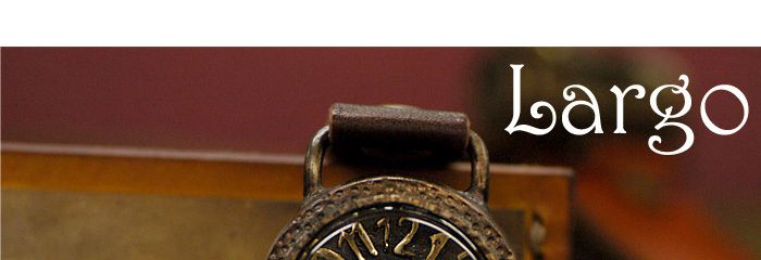 Gift ideas for her ANTIQUE handmade watches  LARGO   