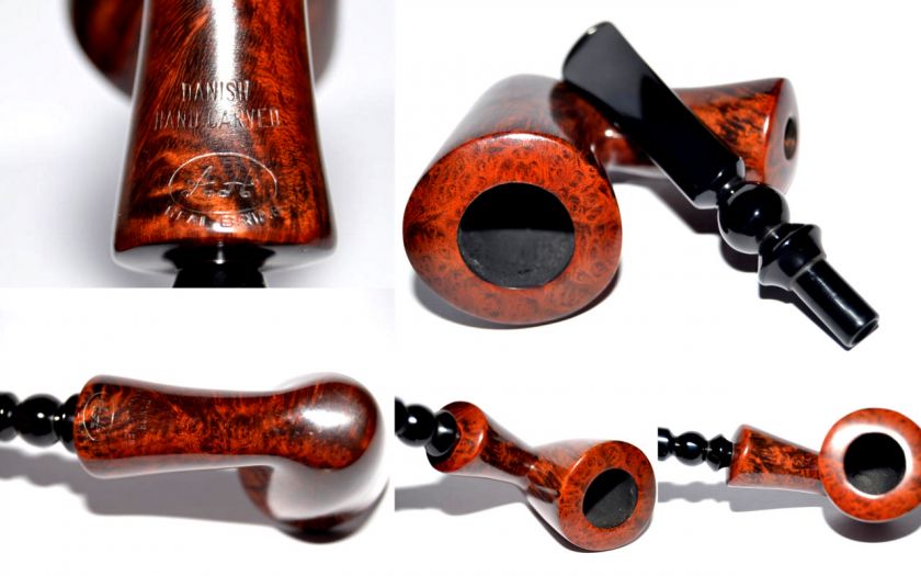 UNSMOKED* SVENDBORG TAO ILSTED SIGNED w./ A H FREEHAND pipe  