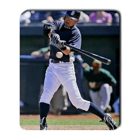 ICHIRO SUZUKI Japanese Super Star vibrant mouse pad  