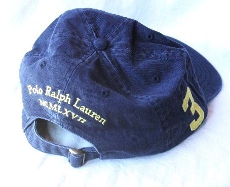 NWT Polo Ralph Lauren Match Player Ball Cap Hat CREAM NAVY & RED 