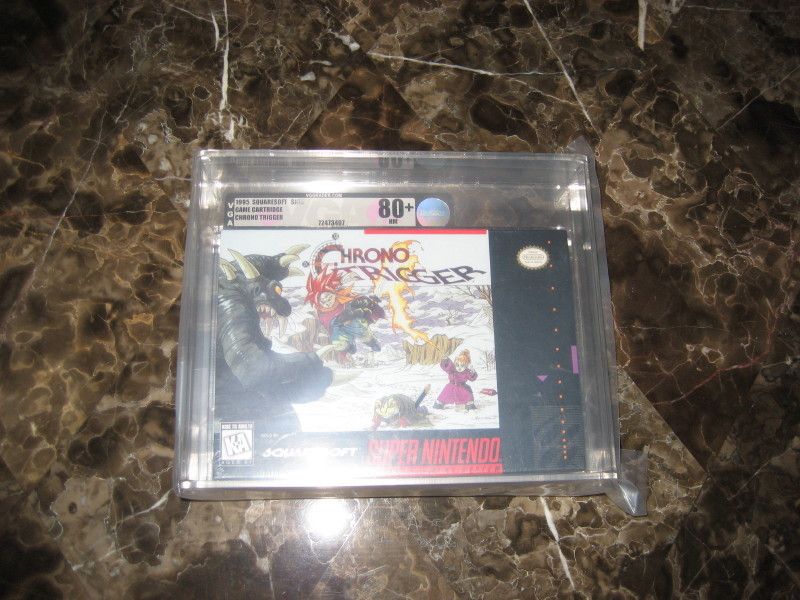 Chrono Trigger SNES Super Nintendo New Sealed VGA 80+  