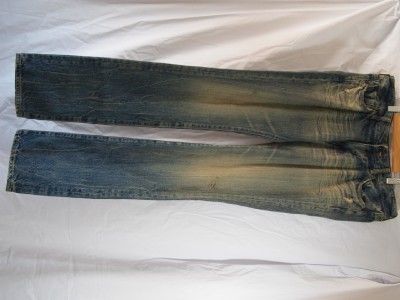 Auth. PRPS Dart Skinny Jeans R47P35V Sz31 Made in Japan  