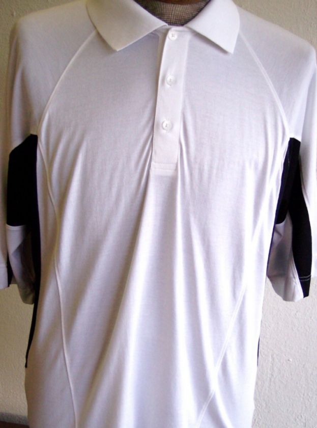 NWT Mens Cutter & Buck Dry Tec golf shirt Size L  