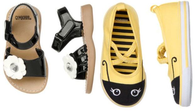 NWT GYMBOREE BUMBLE BEE CHIC BABY GIRLS SANDALS SNEAKERS SHOES 5 TO 11 