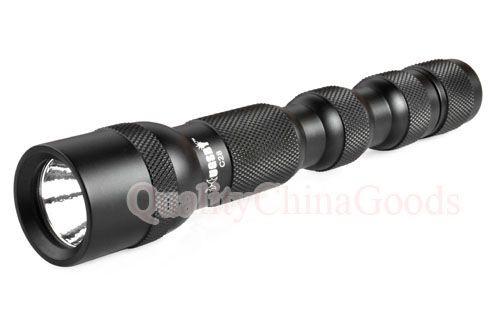 HUGSBY C28 CREE Q3 LED 1Mode 195Lumens Flashlight Torch  