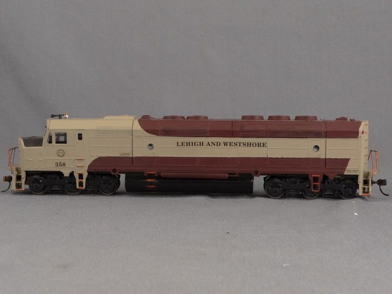 DTD   HO SCALE   DIESEL ENGINE   L&W #358   MODEL TRAIN  