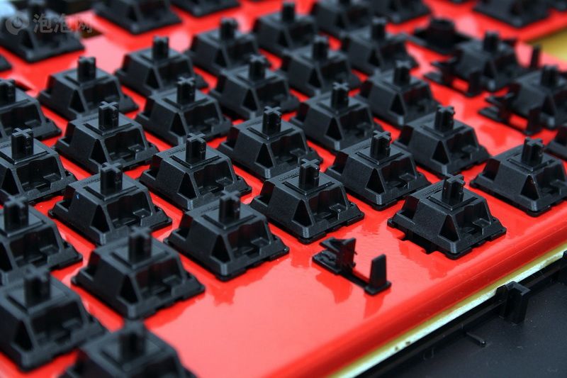 mx black switches the red board is made of steel