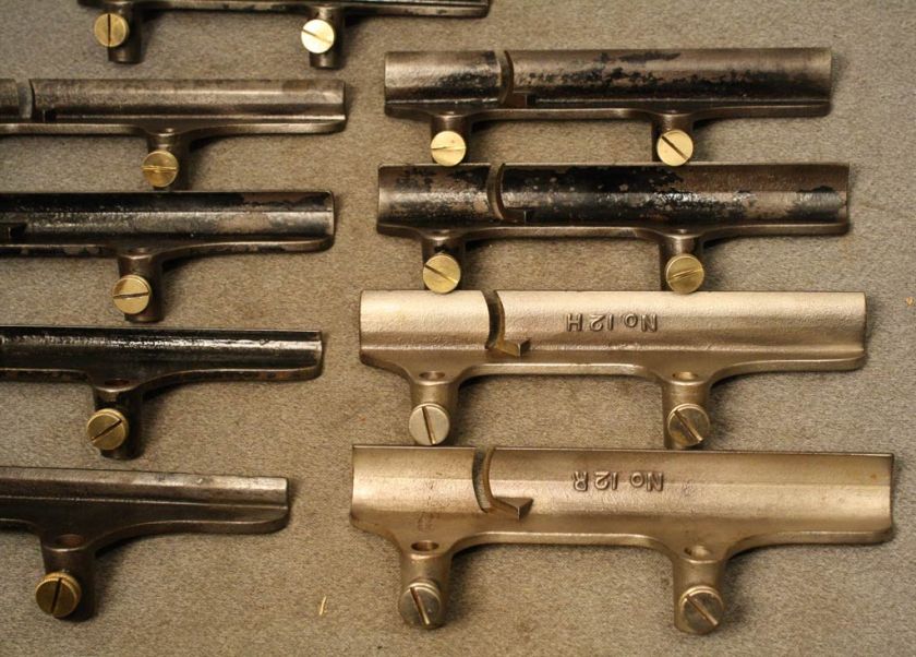 Set of Stanley 45 Combination Plane Hollows and Rounds w/ Cutters 