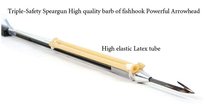 Safety Fishing Speargun High quality Harpoon Powerful Arrowhead 