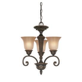 NIB Elegant Convertible 3 Lite CHANDELIER Ceiling LIGHT  