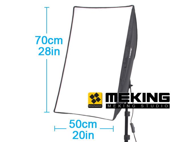   Studio Lighting Softbox Video Light 50*70cm/20*28 Light head  