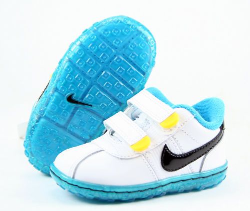 344920 103] NIKE SMS ROADRUNNER INFANT BLK/BLU/YL 5 10  