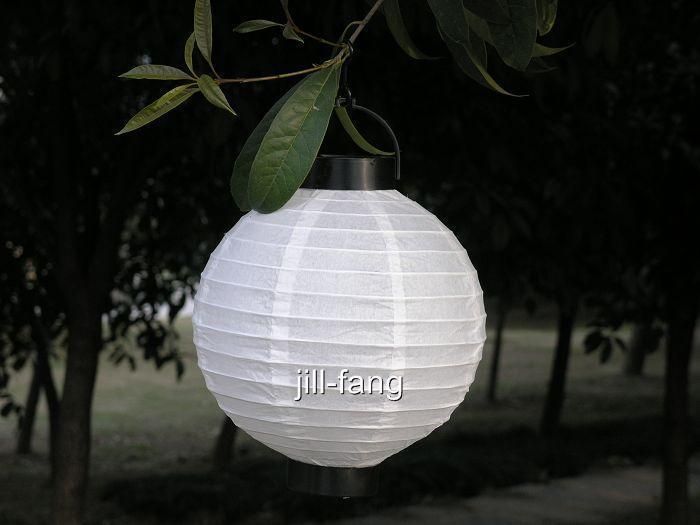   Operated Paper Lantern Wedding Party Christmas Decoration 8   White