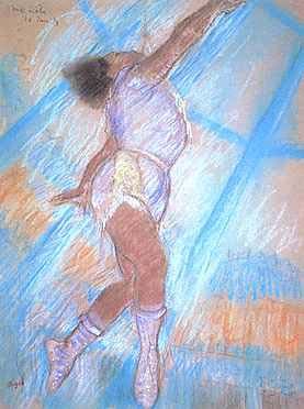 DEGAS Miss Lala at the Cirque Fernando Repro CANVAS ART  