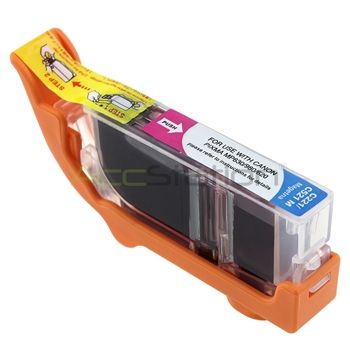 New generic Compatible Canon CLI 221M Ink Cartridge, Magenta Quantity 